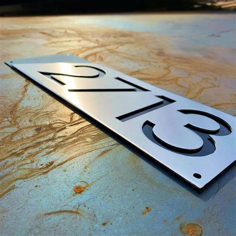 metal house address plaques|decorative metal address signs.